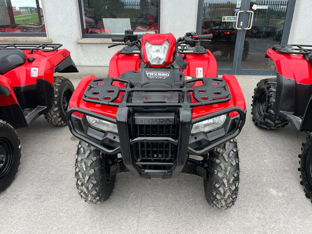 2021 Honda TRX 520 FA Automatic - Image 1