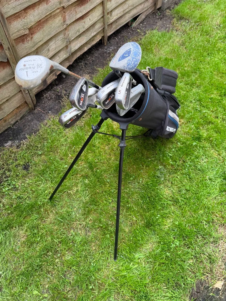 Golf Bag and Clubs - Image 1