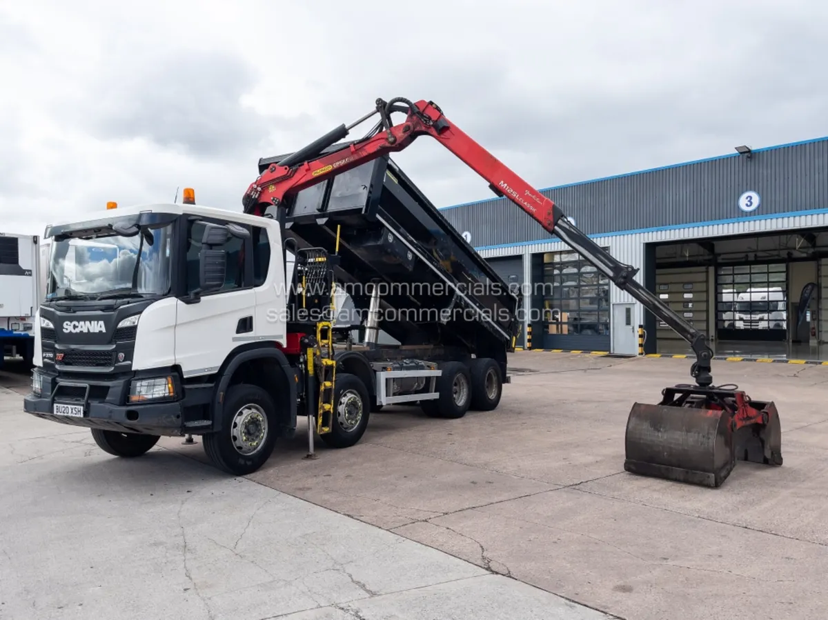 2020 SCANIA P370 XT TIPPPER GRAB - Image 1