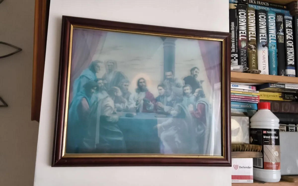 3 D Picture of the last supper. - Image 1