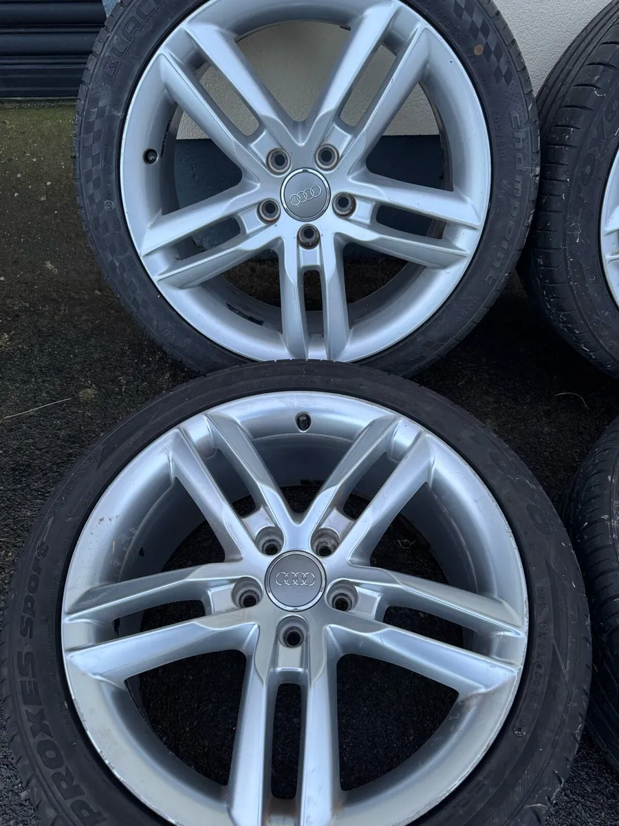 Audi 18” s-line alloy wheels - Image 2