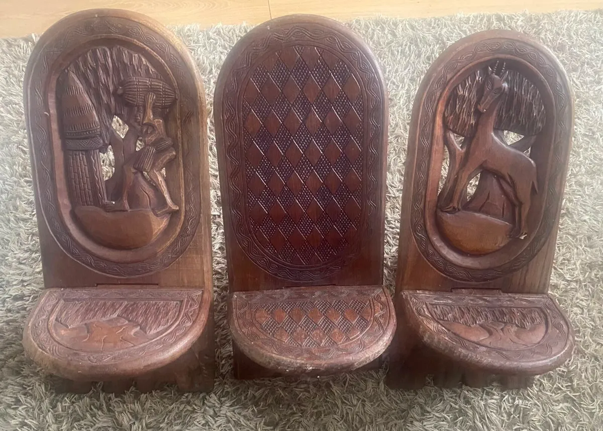 African birthing chair - Image 1