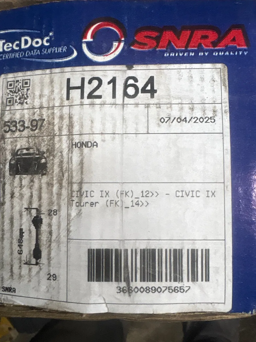 Drive shaft Honda civic 1,6 D - Image 2