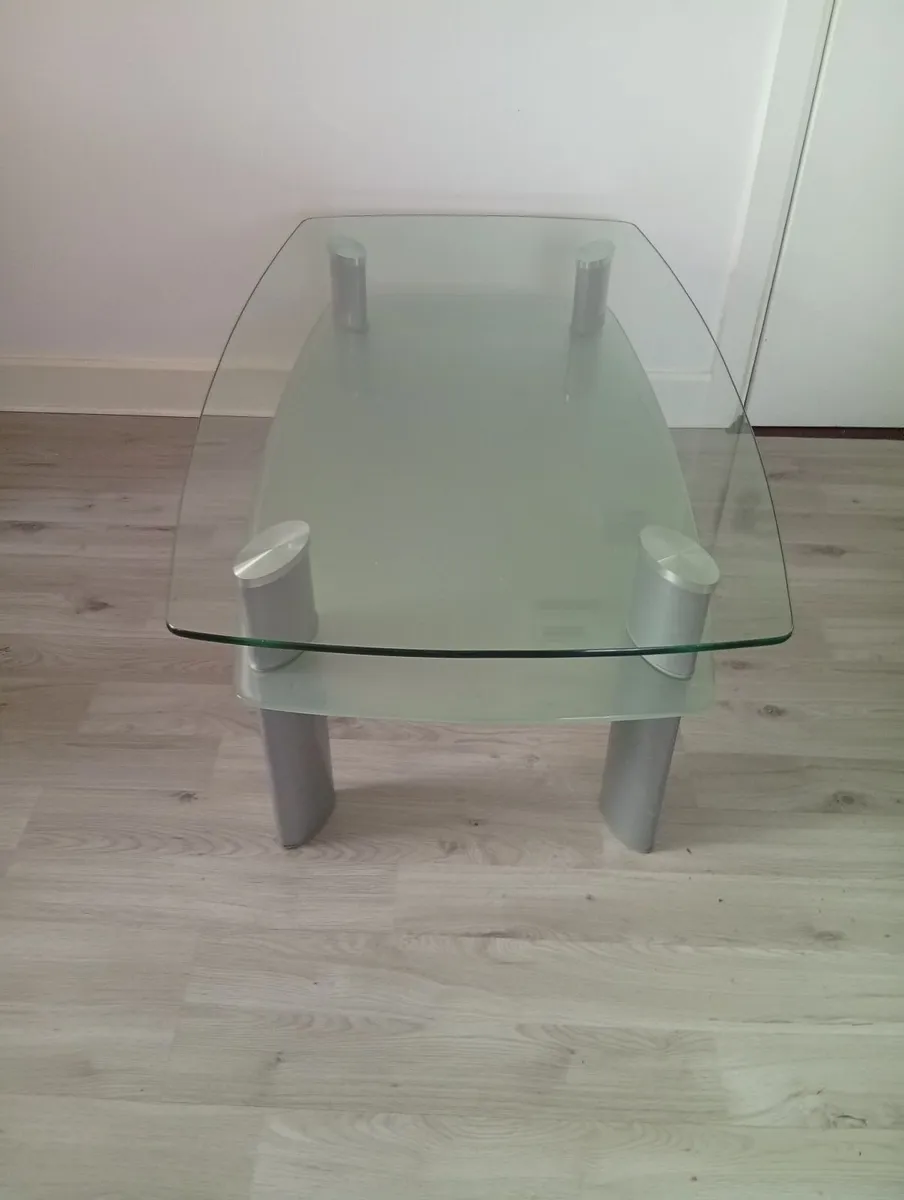 Modern Quality Tempered Glass Coffee table - Image 4