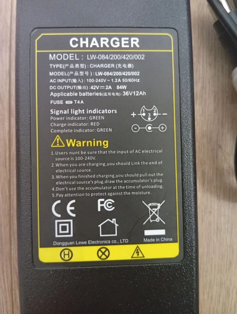New battery charger for electric Scooters - Image 4