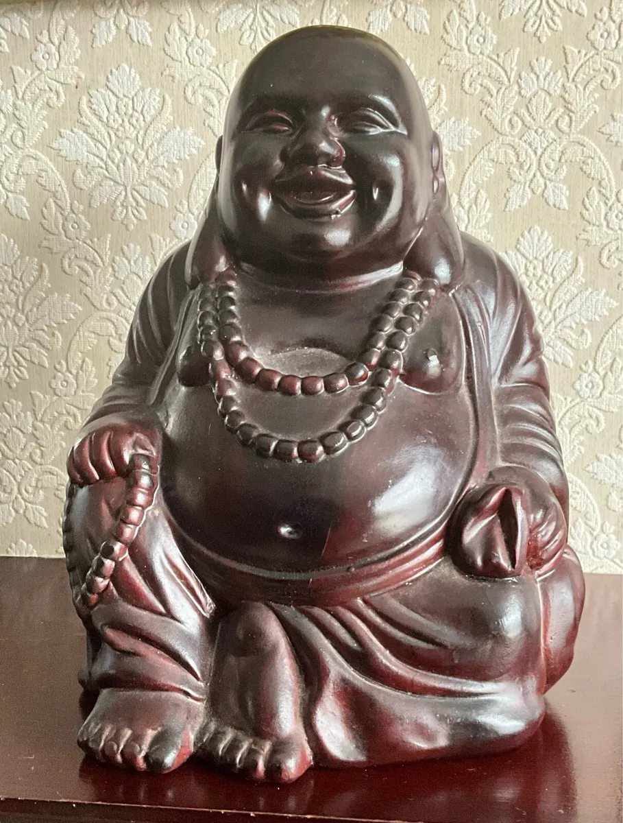 Large Smiling Buddha - Image 1