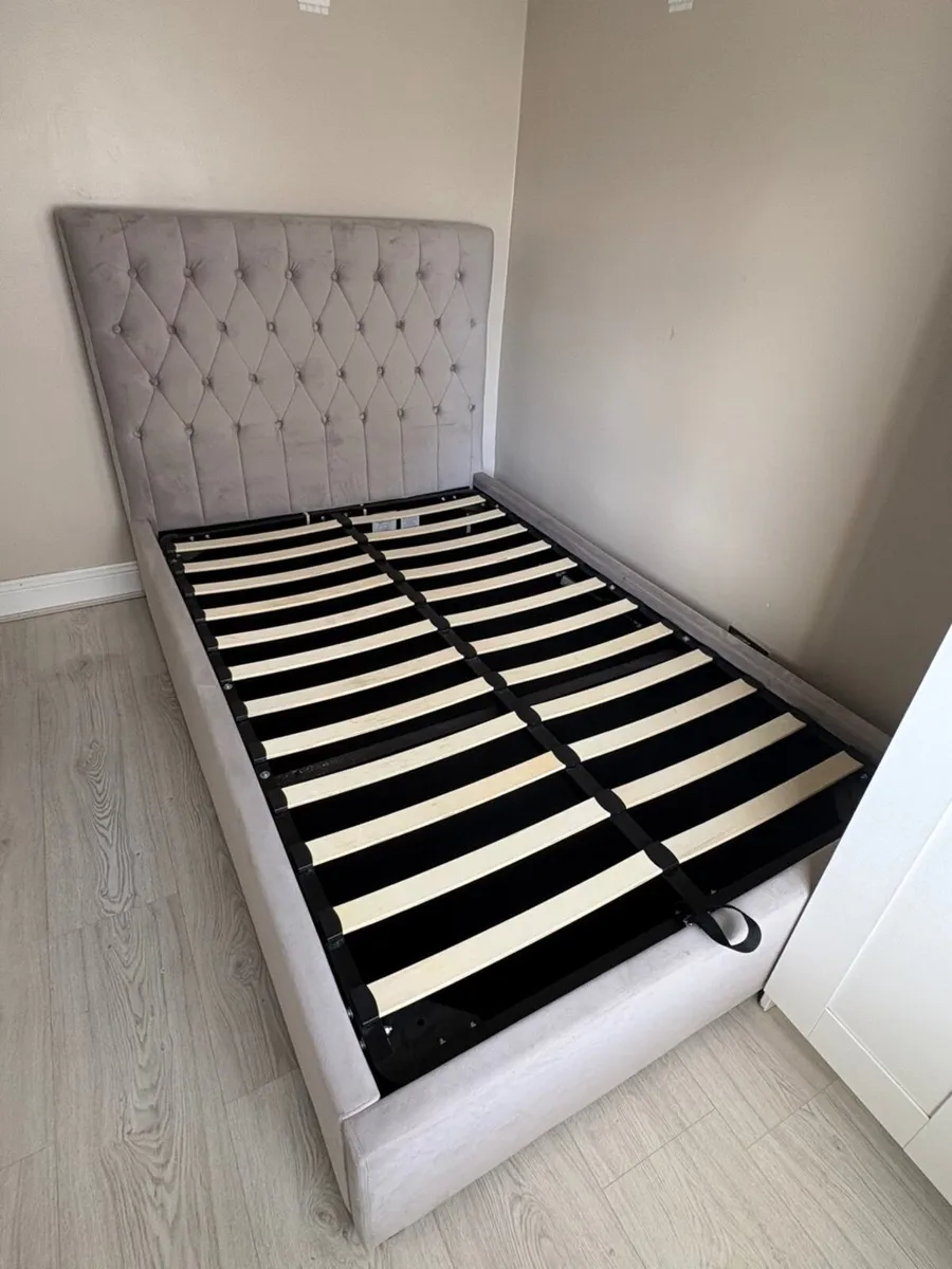 Small Double Ottoman Bed - Image 1