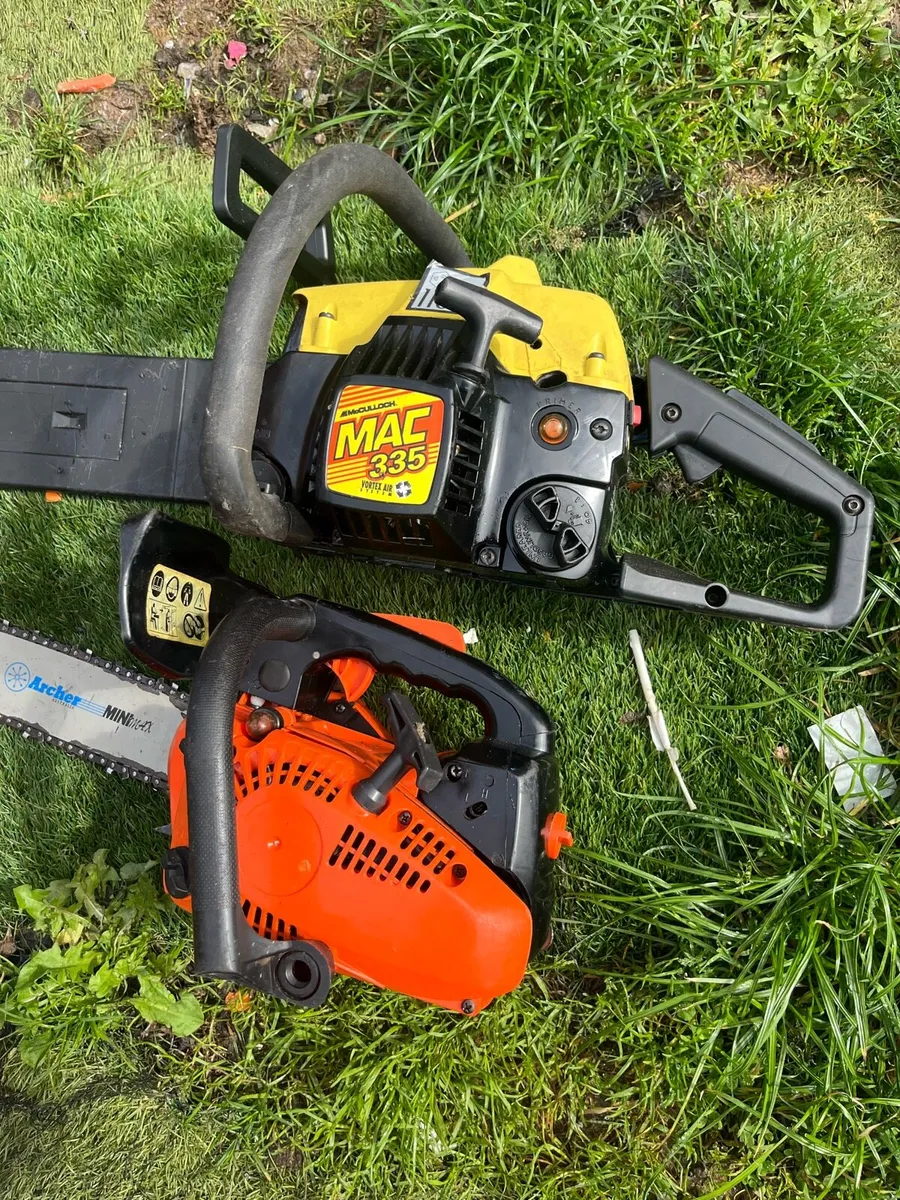 2 Chainsaws - Image 2