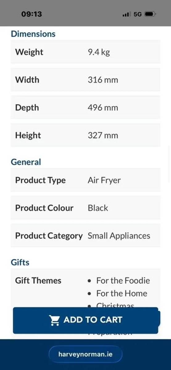 Ninja 10.4L Foodi Dual Zone Air Fryer | AF500UK | Black - Image 2