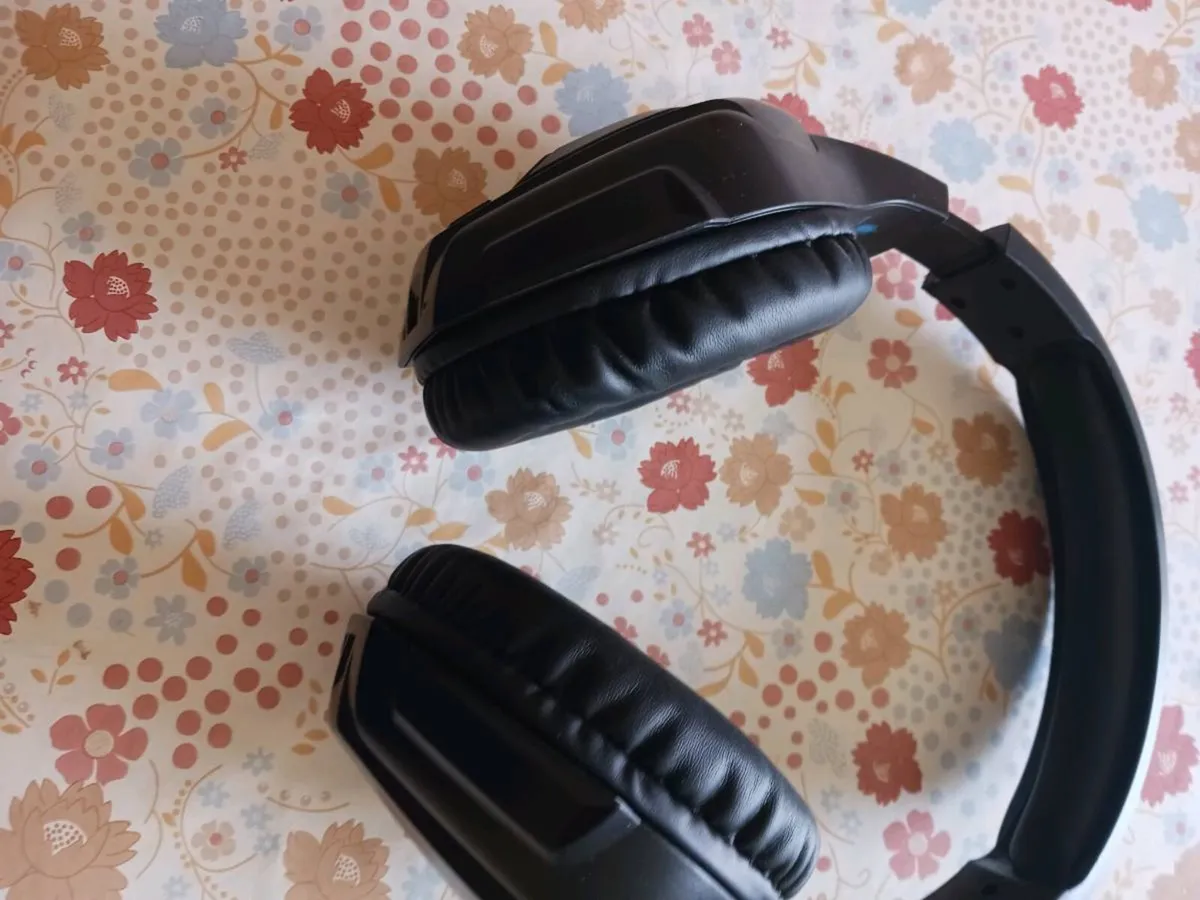 Gaming headset with removable microphone wireless - Image 2