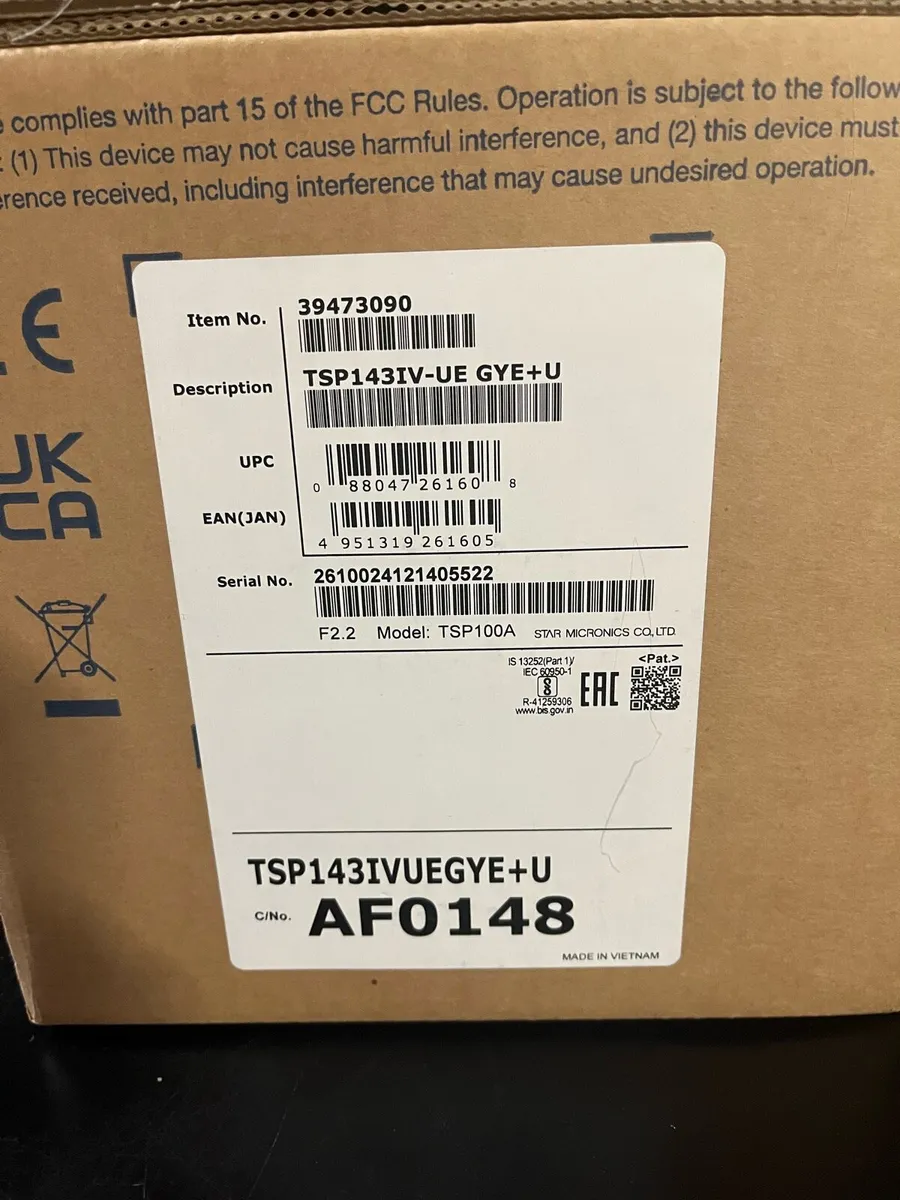 Star Receipt Printer - Image 2