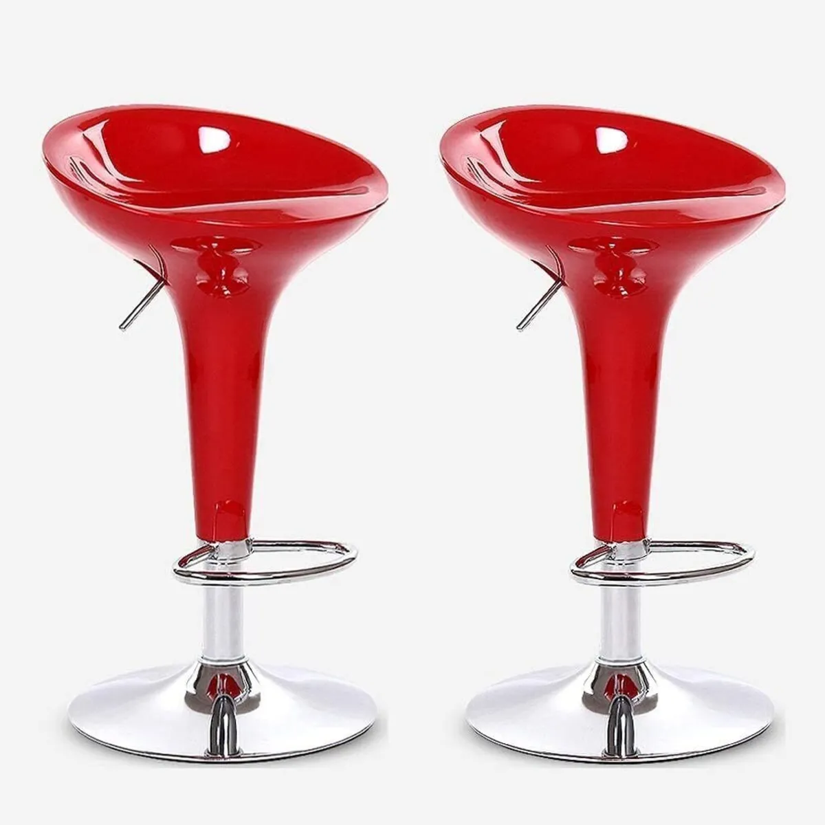 Gas Lift Bar Stools Set of 2 Home Kitchen - Image 2