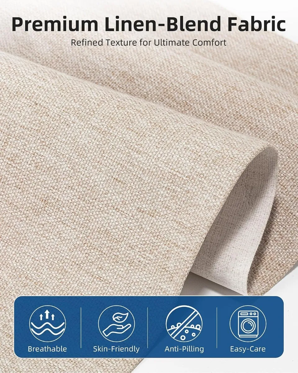 Ergonomic Office Chair Fabric Desk Chairs for Home - Image 3