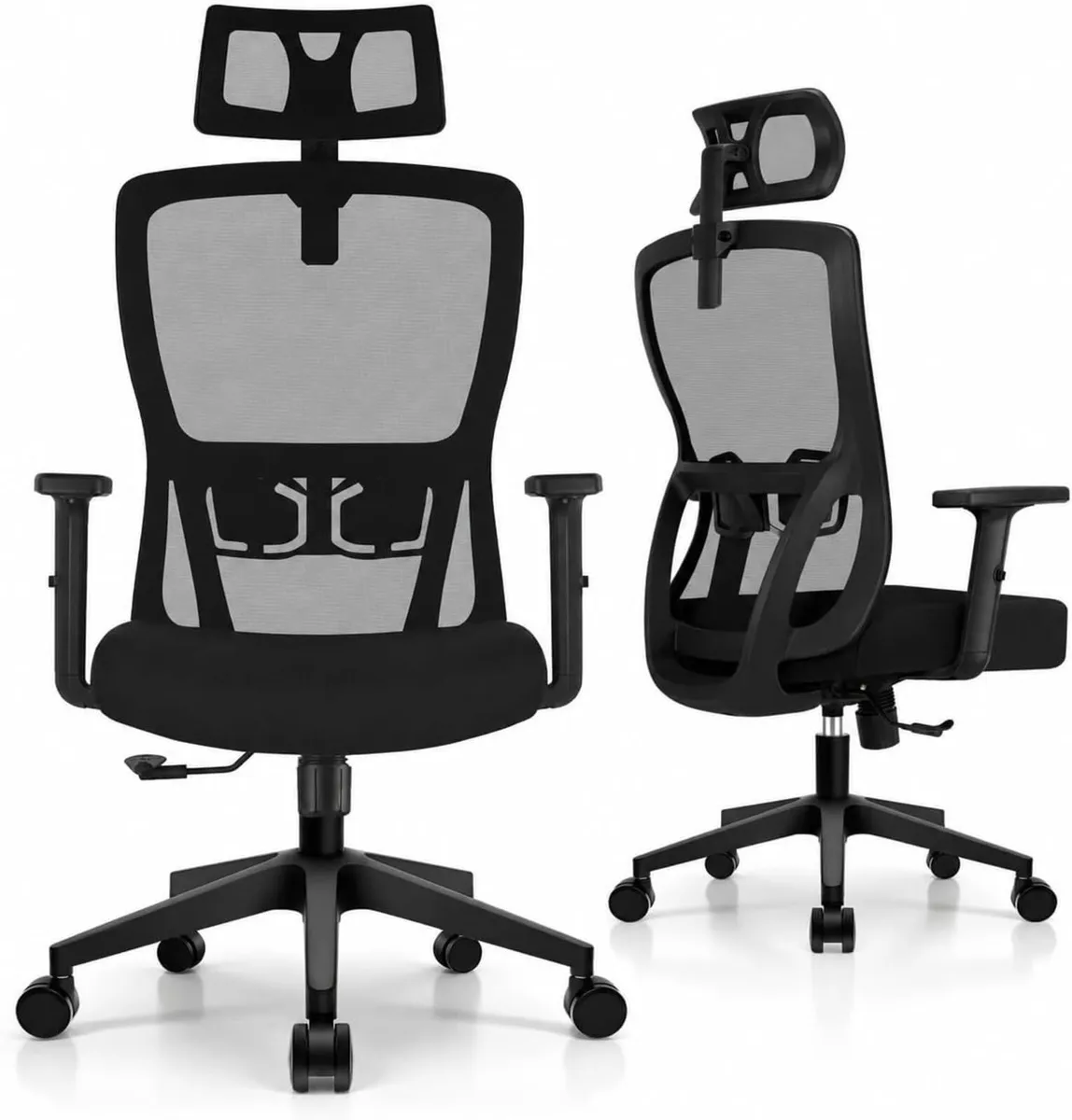 Ergonomic Office Chair Desk with Adjustable - Image 1