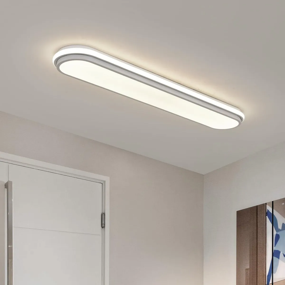 LED Ceiling Light Dimmable Modern Metal Linear - Image 1