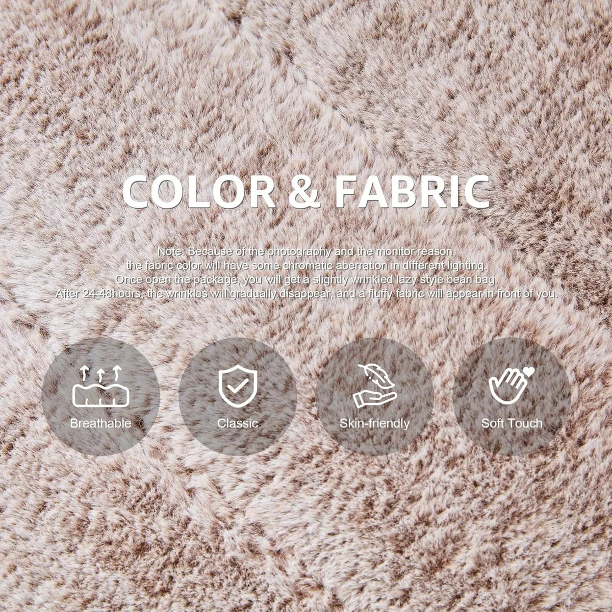 Bean Bag Chairs for Adults Giant Chair Memory - Image 4