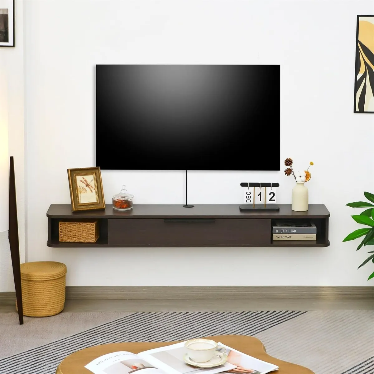 TV Cabinet Stand 140CM Floating Media Console - Image 3