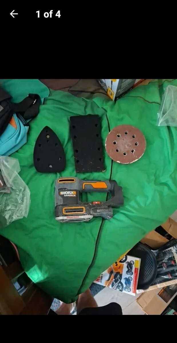 WORX 20V Sandeck 3-in-1 Multi-Sander (Model WX820) - Image 1
