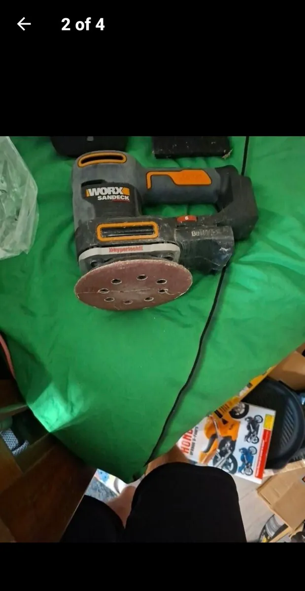 WORX 20V Sandeck 3-in-1 Multi-Sander (Model WX820) - Image 2
