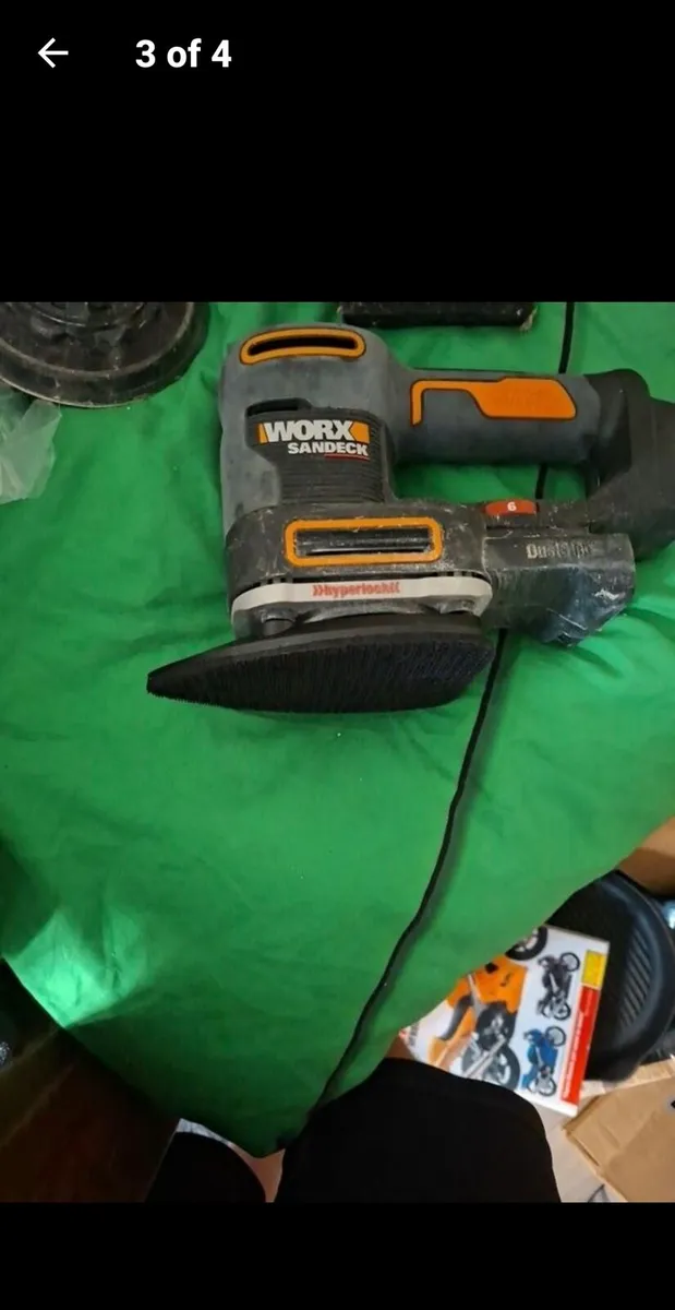 WORX 20V Sandeck 3-in-1 Multi-Sander (Model WX820) - Image 3