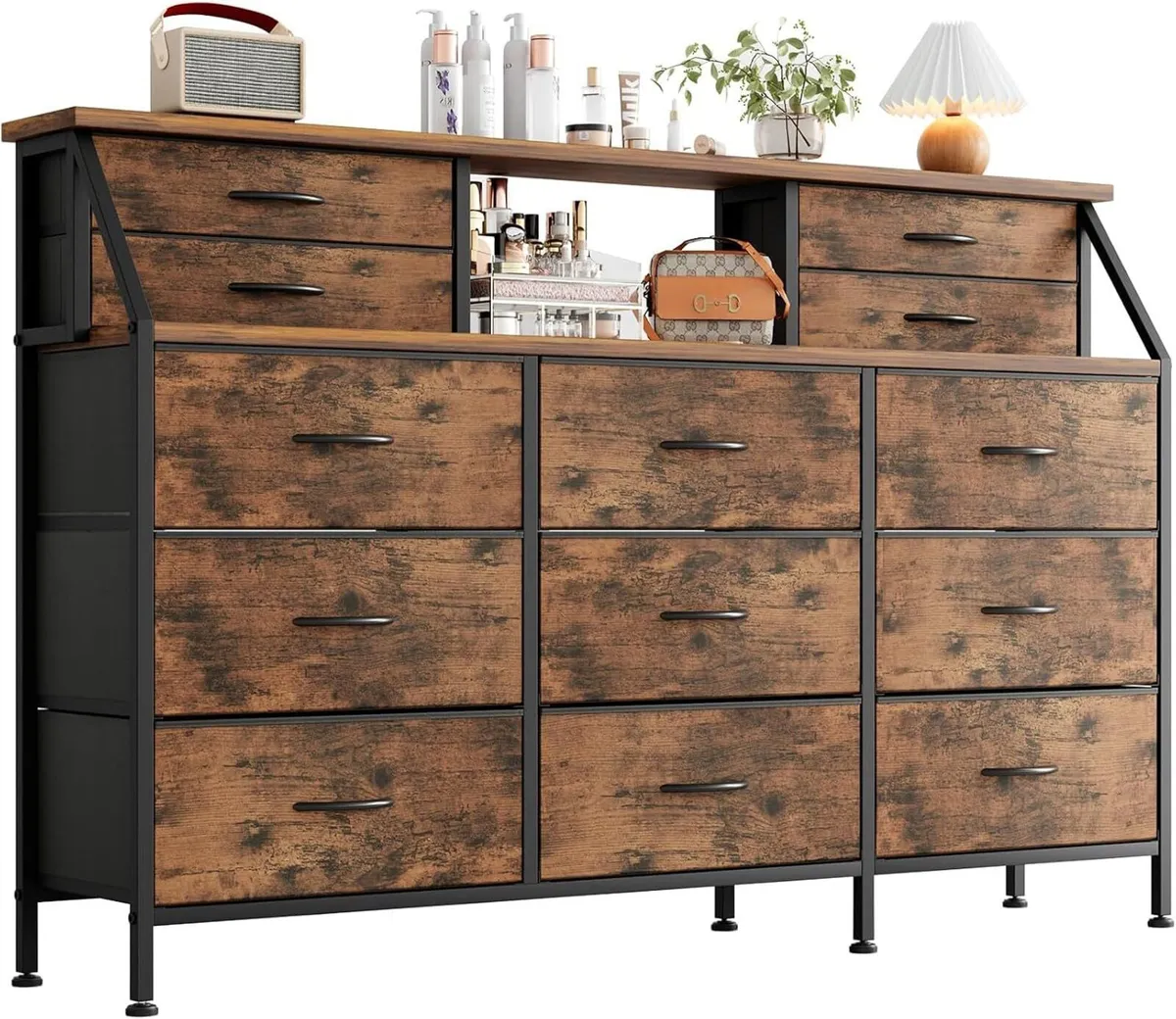 Dresser for Bedroom with 13 Drawers 55” Wide - Image 1
