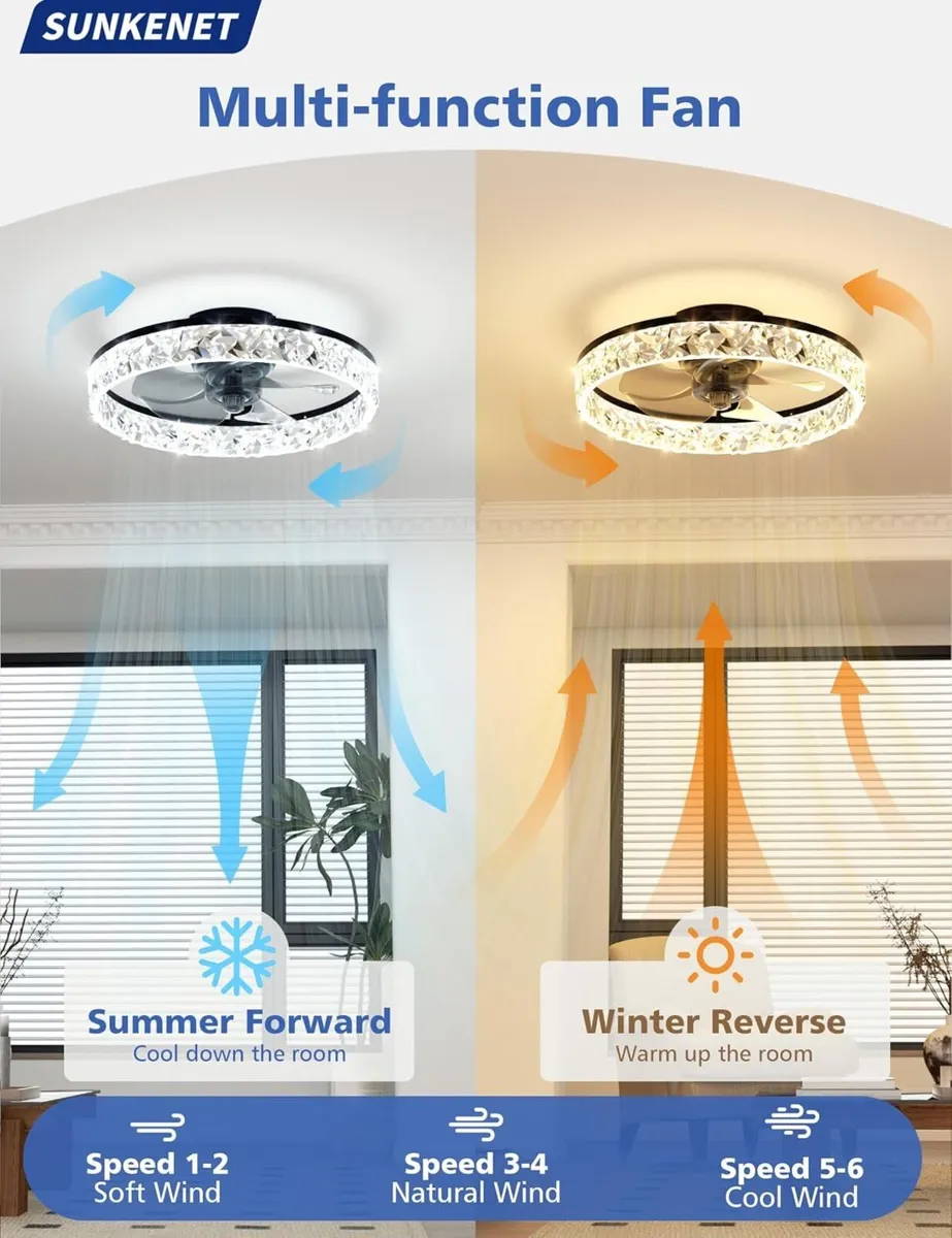 Ceiling Fan with Light Remote - Image 4
