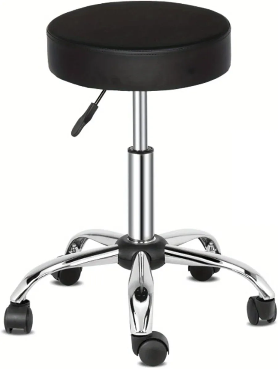 Rolling Stool Height Adjustable Rotating - Image 1