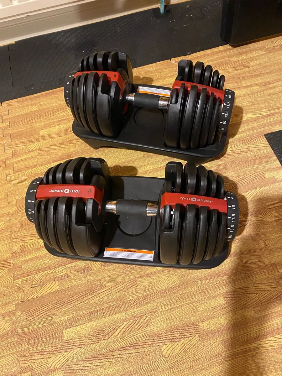 Bowflex adjustable weights - Image 1