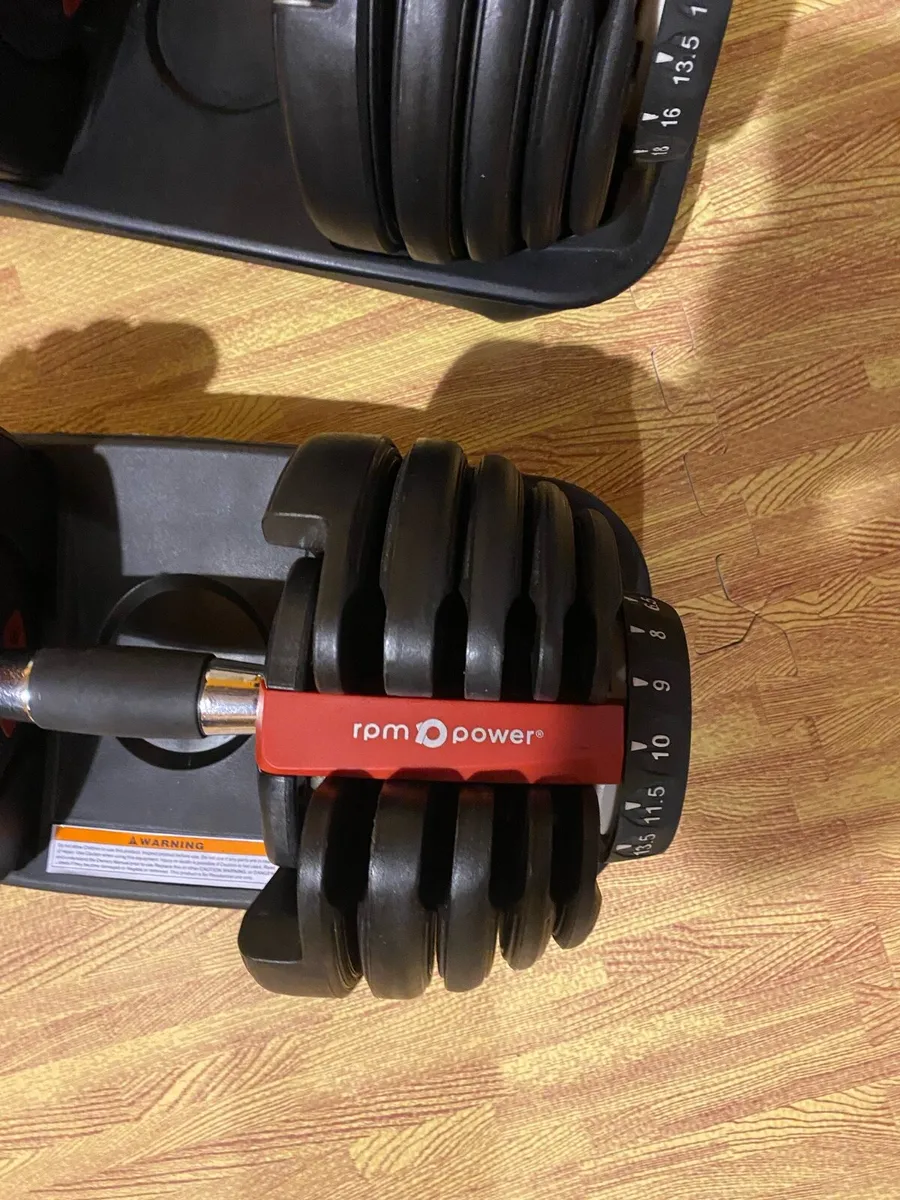 Bowflex adjustable weights - Image 2