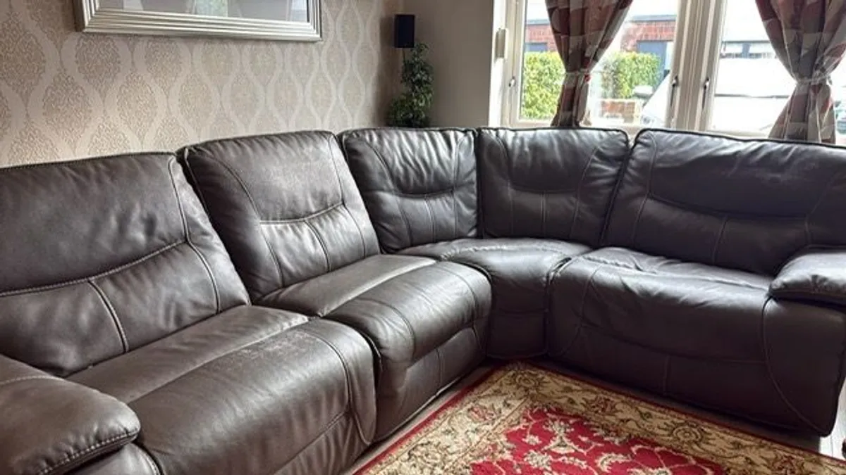 Corner recliner Sofa From Harvey Norman - Image 1