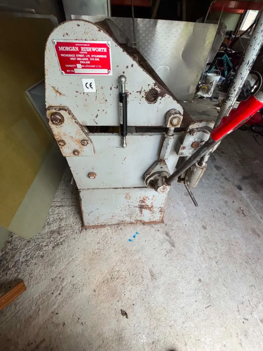 Pipe Threading & Sheet Metal Folding Machine - Image 3