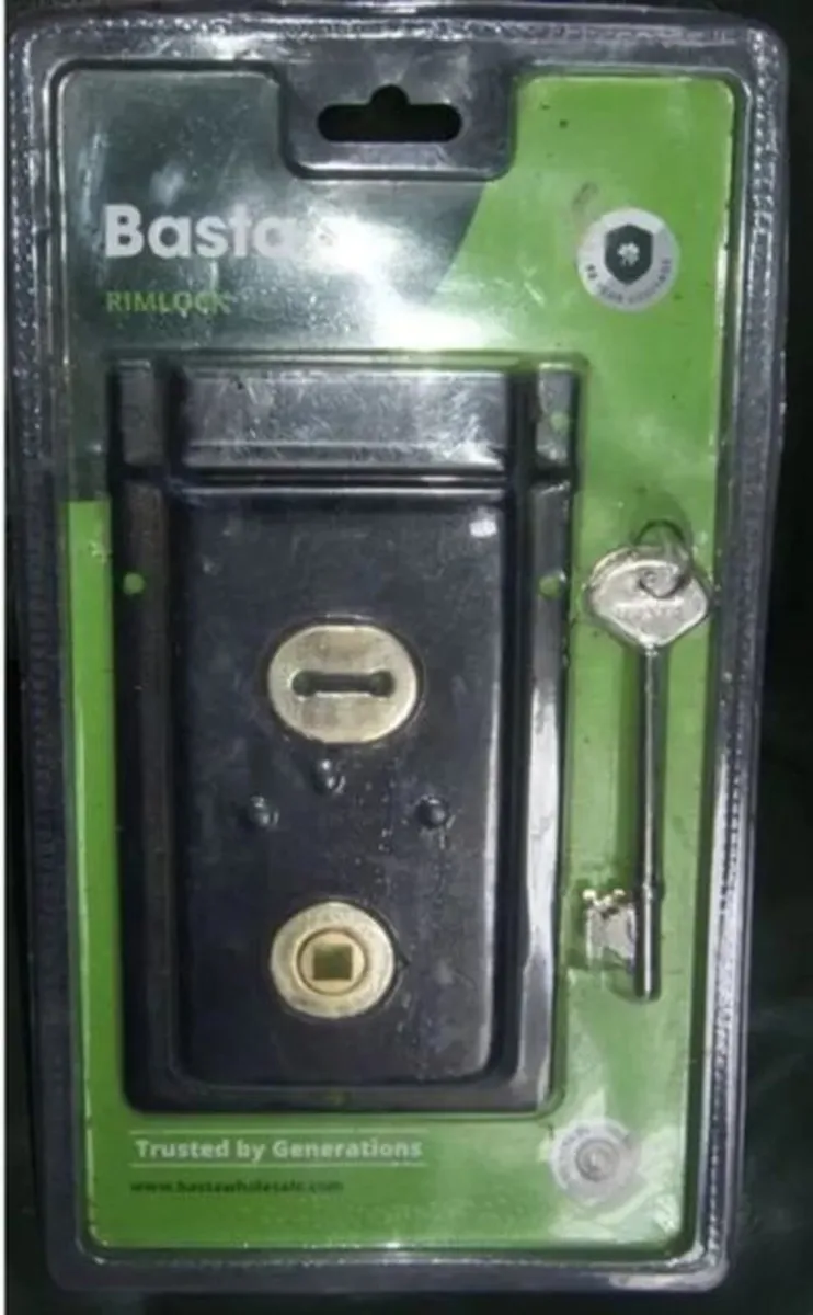 BNIB Basta Black Rimlock set - Image 1