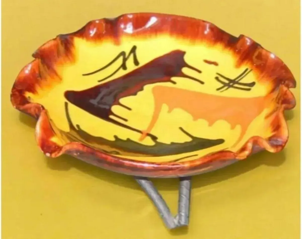 Vintage Harrods Ceramic & Iron 'Menez' Bowl - Image 2