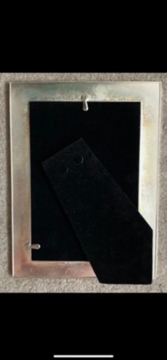 NEW Stunning Cream & Rhinestone 4x6 Photo Frame - Image 2
