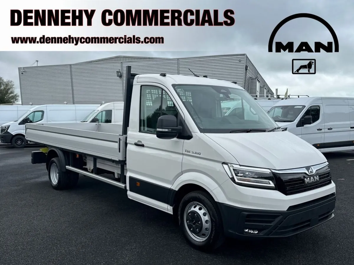 Man TGE A27 MAN 5.160 Manual Dropside - Image 1