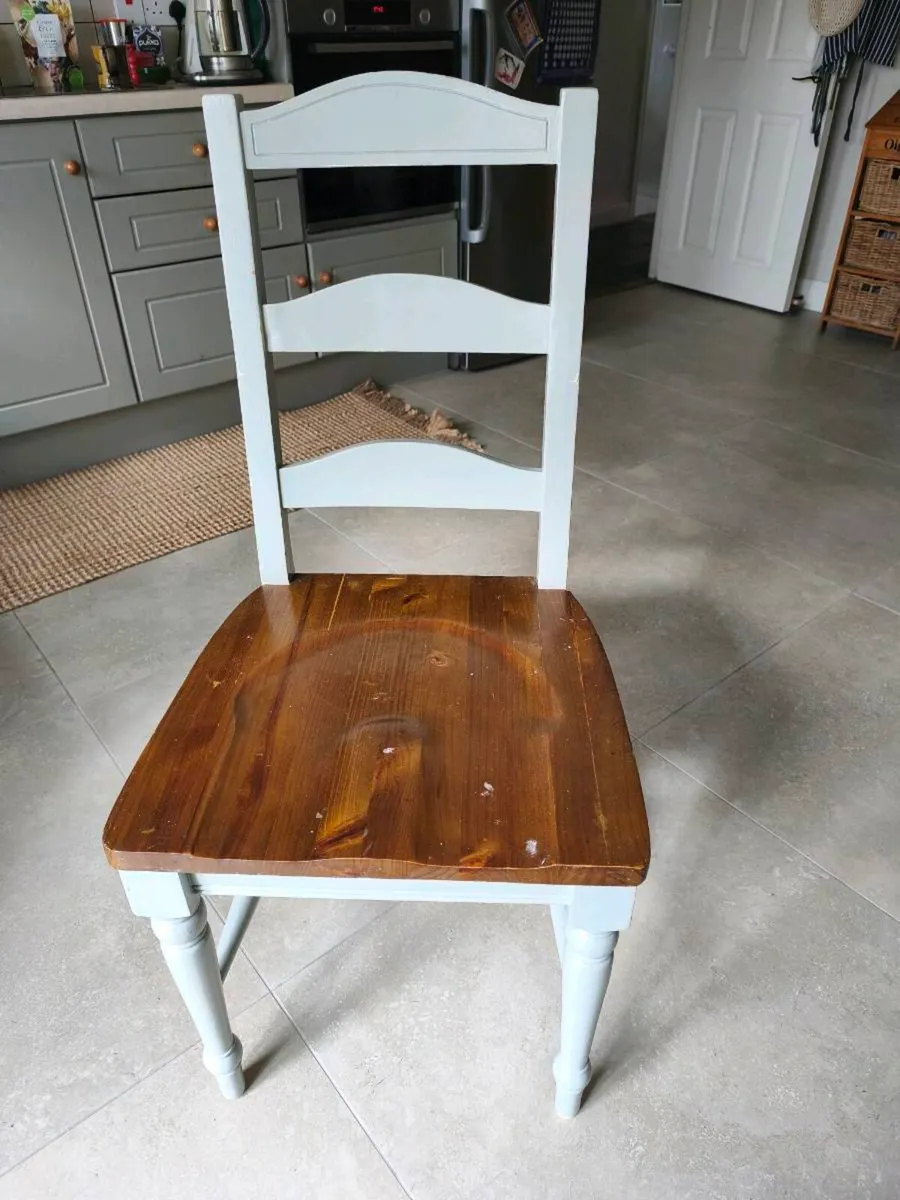 Dining chairs x 6