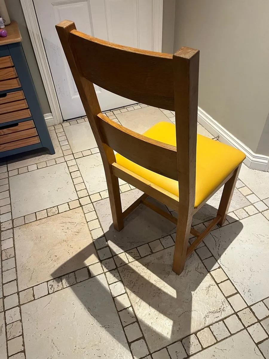 6 Solid Wood Chairs - Image 2