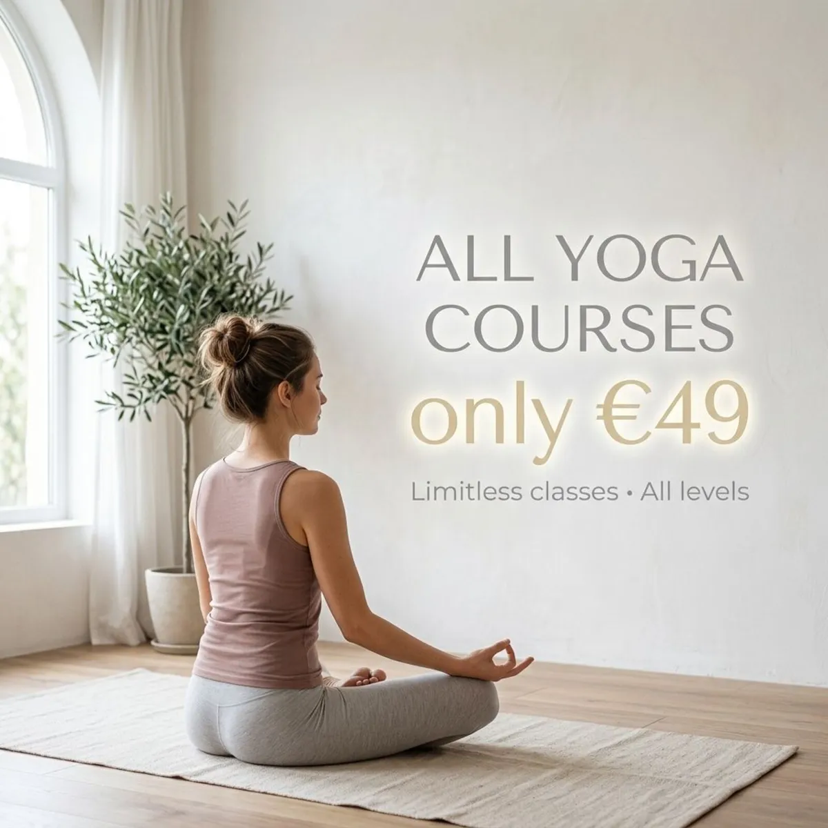 Online Yoga Courses Only €49 - VTEC Certified