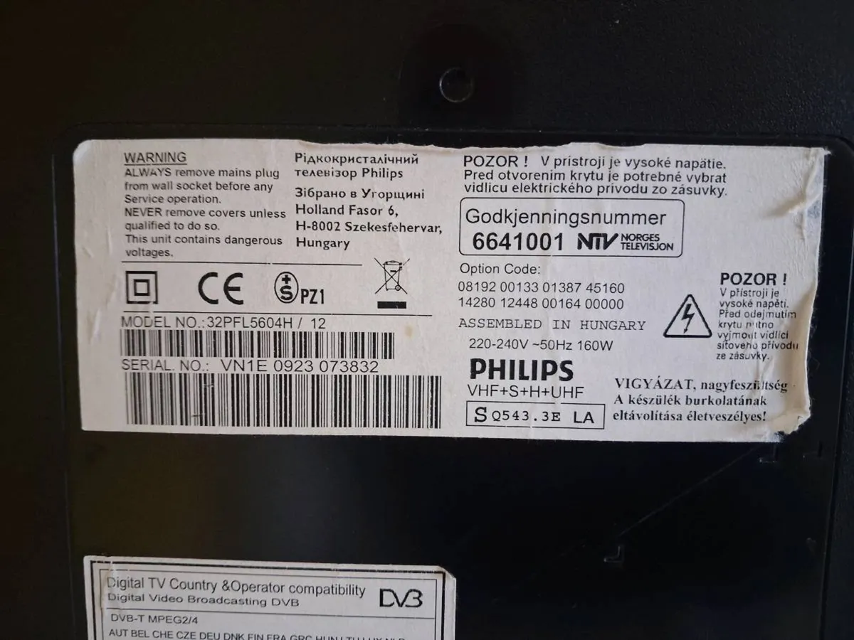 Philips 32" Television, working well, cheap €30 - Image 2
