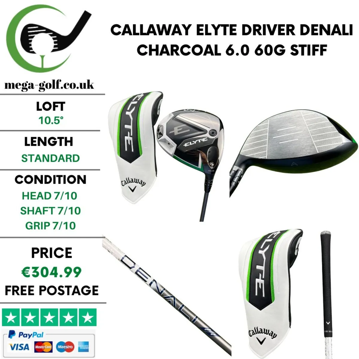 Callaway Elyte Driver / 10.5° / Stiff - Image 1