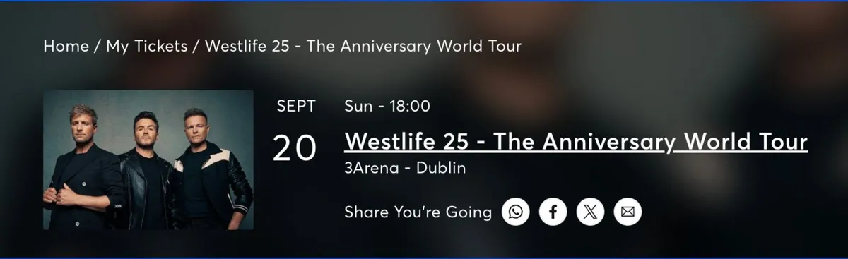 Concert Tickets - Image 2