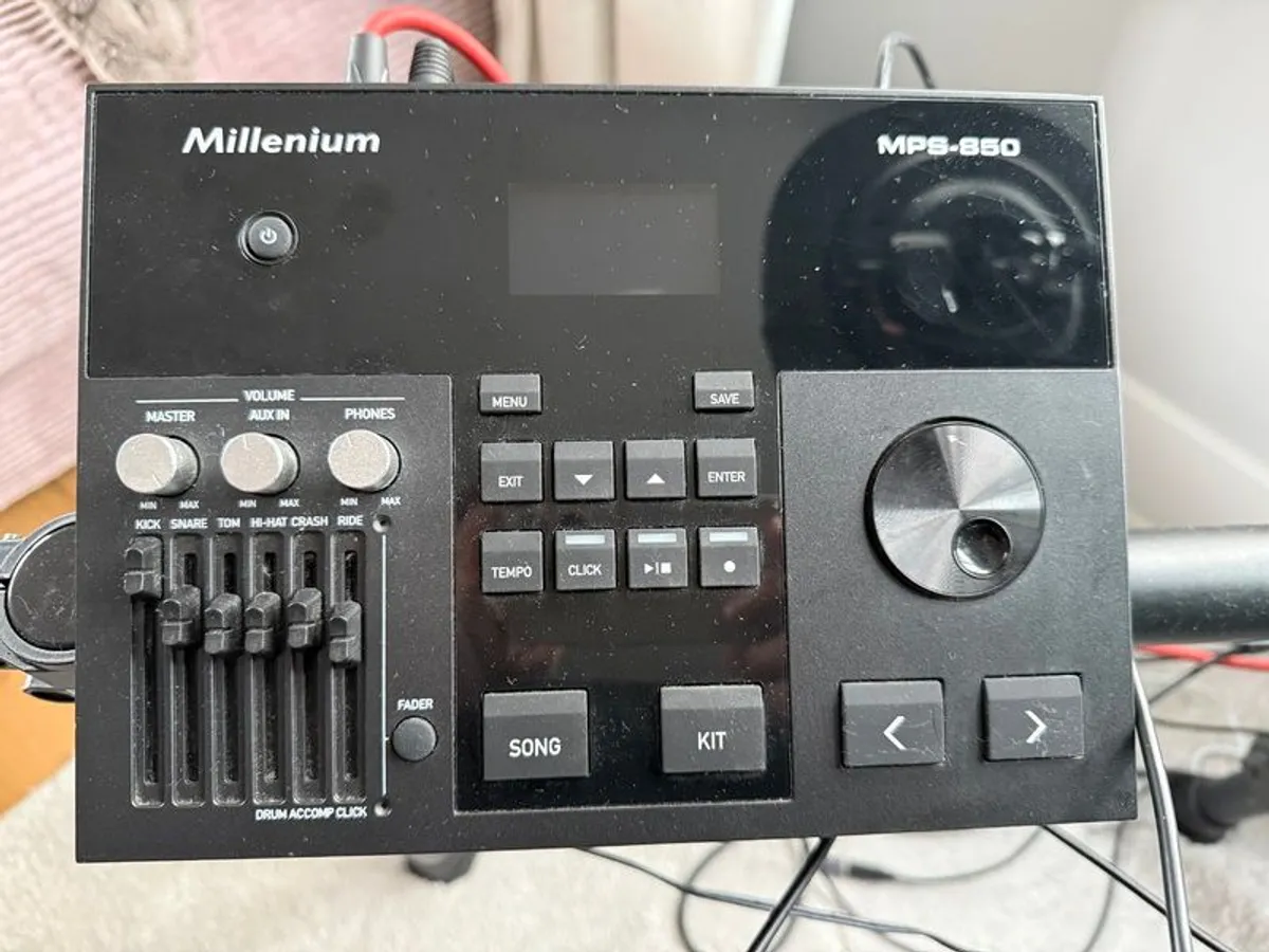 Millenium MPS-850 Electronic Drum Kit - All Mesh Heads, Full Rack - Image 2