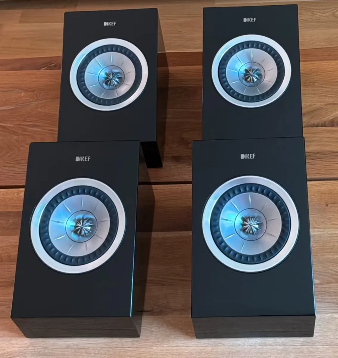 KEF R50 Dolby Atmos Modules Black Lacquer Mint - Image 2