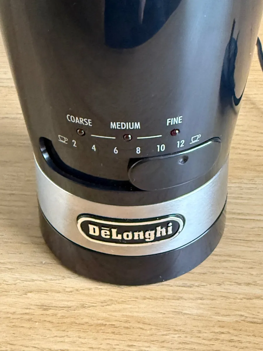 Delonghi Adjustable Grind, Coffee Grinder. - Image 3