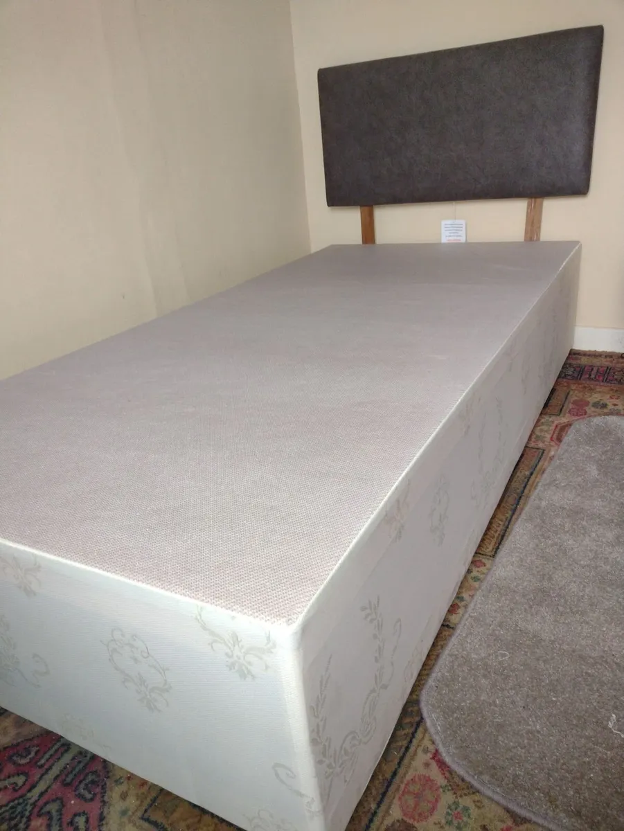 Single Bed - Mattress and Base - Image 1