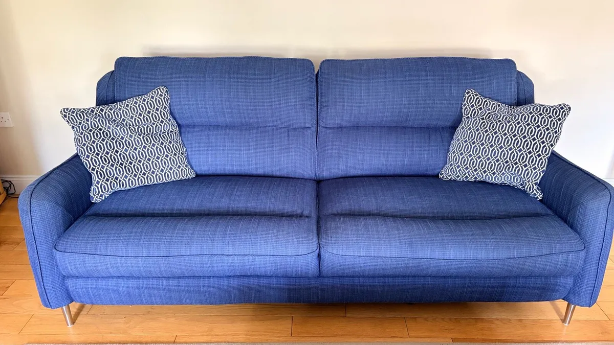 3 Seater, 2 Seater and Armchair for sale - Image 3
