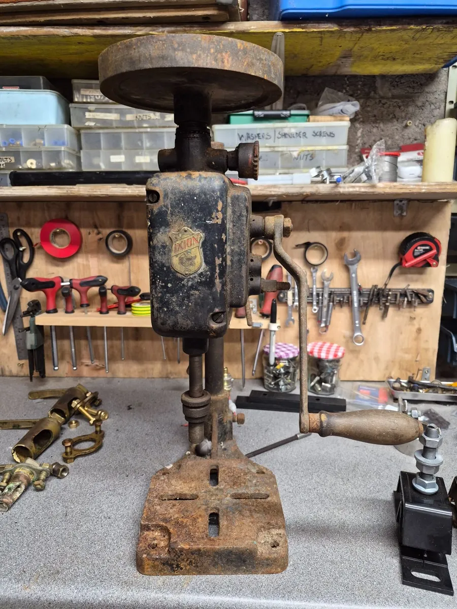 Old Pedestal Drill - Image 1