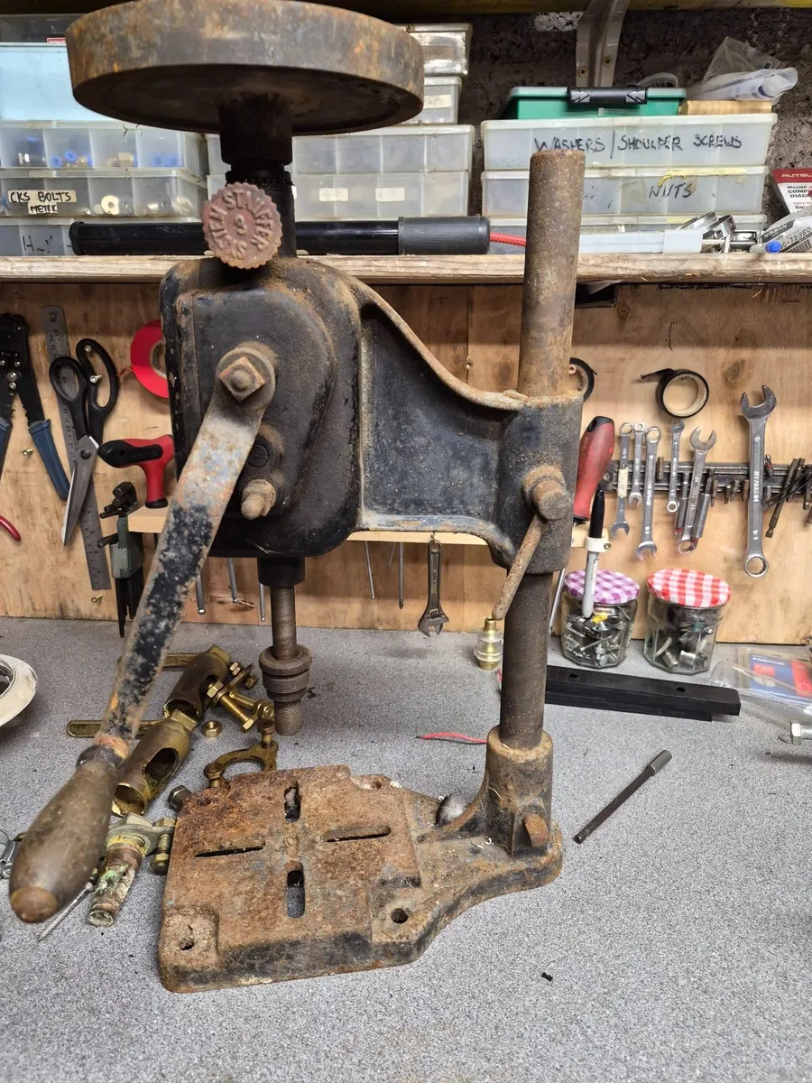 Old Pedestal Drill - Image 3