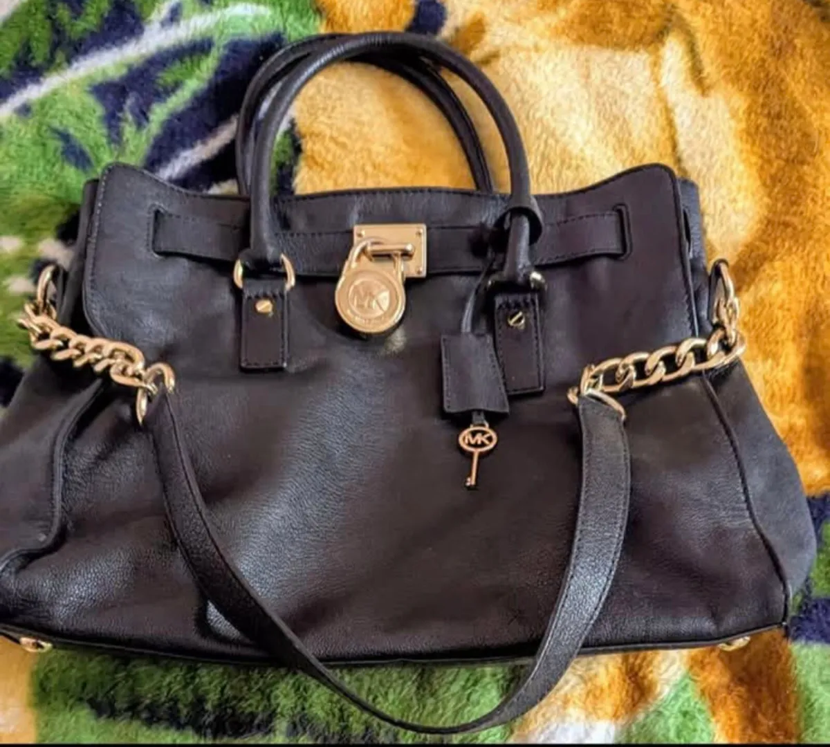 Michael Kors Hamilton large Black Handbag - Image 1