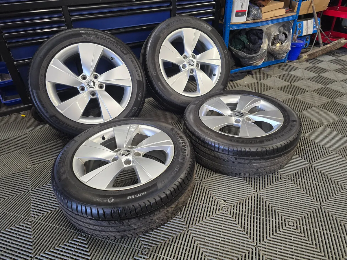 17" Skoda Superb Alloys - Image 2